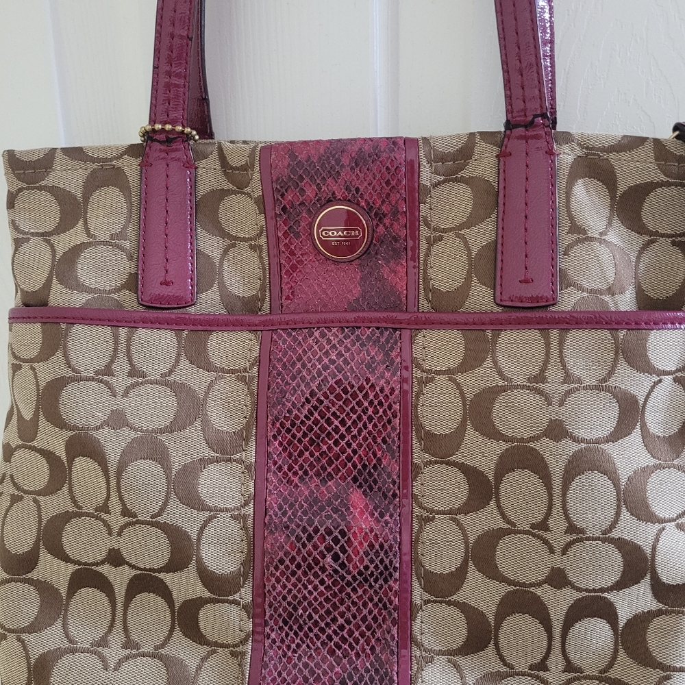Authentic Coach Purse - Picture 3 of 5